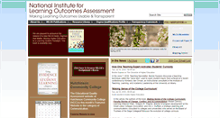 Desktop Screenshot of learningoutcomesassessment.org